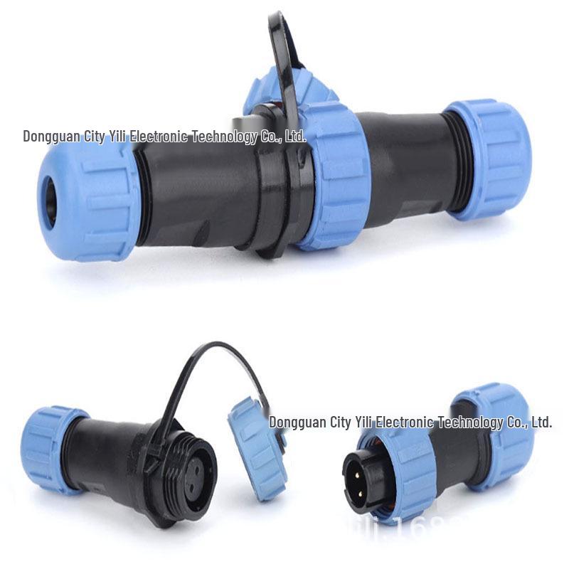 SP11-2345 IP68 Waterproof Aviation Connector, 5-Pin Signal Socket, Compatible with Weipu