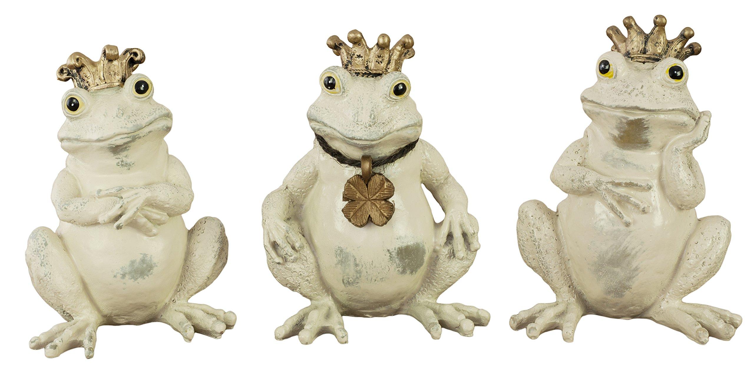 

Kishima Garden Ornament лягушка, набор из 3 шт. KH-60867 KH-60867 белый