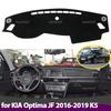 Anti-Slip Dashboard Cover Protective Pad Car Accessories Sunshade Carpet for KIA Optima JF 2016 2017 2018 2019 K5