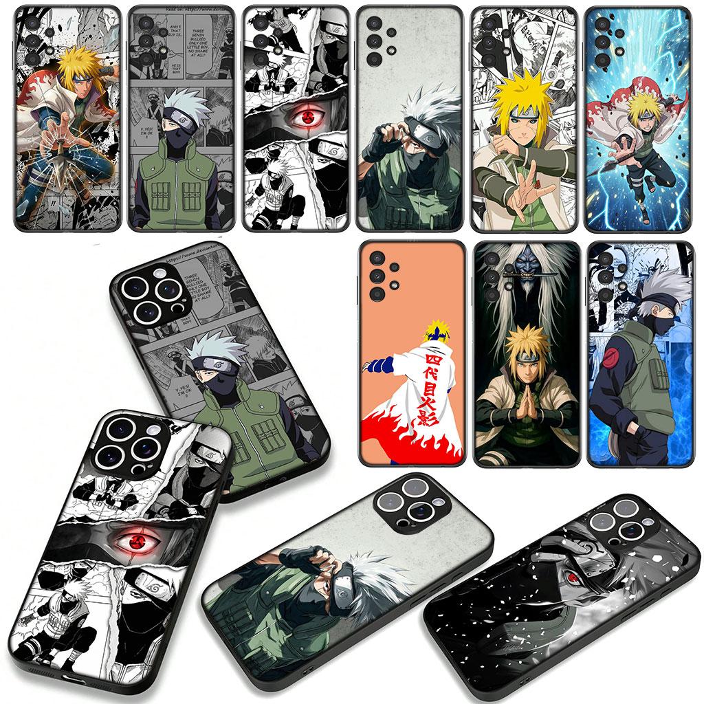 Narutos Namikaze Minato Kakashi Case for Motorola Moto G54 G05 G24 G45 G55 G75 G85 G15 G57 G86 Power Edge 50 30 Fusion neo Pro