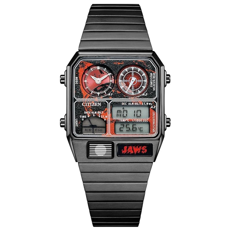 

[Citizen] CITIZEN record label RECORD LABEL JG2138-60Z Ana-Digi Temp ANA-DIGI TEMP Limited to specific stores UNIVERSAL limited jaws watch JAWS