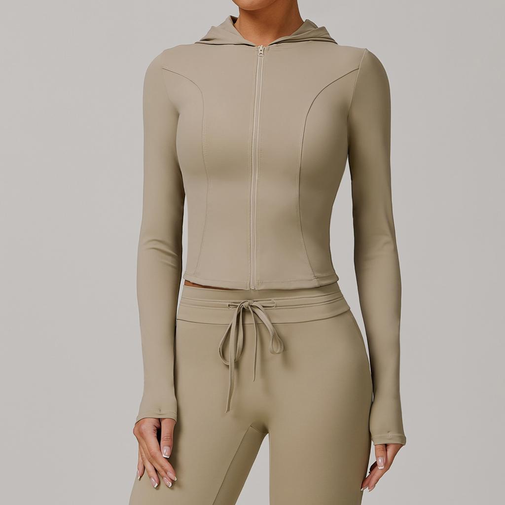 Sports Zipper Sun Protection Clothing For Women, Long Sleeved, Cool, Breathable, UV Resistant, Breathable Sun Protection Clothing Jacket For Women