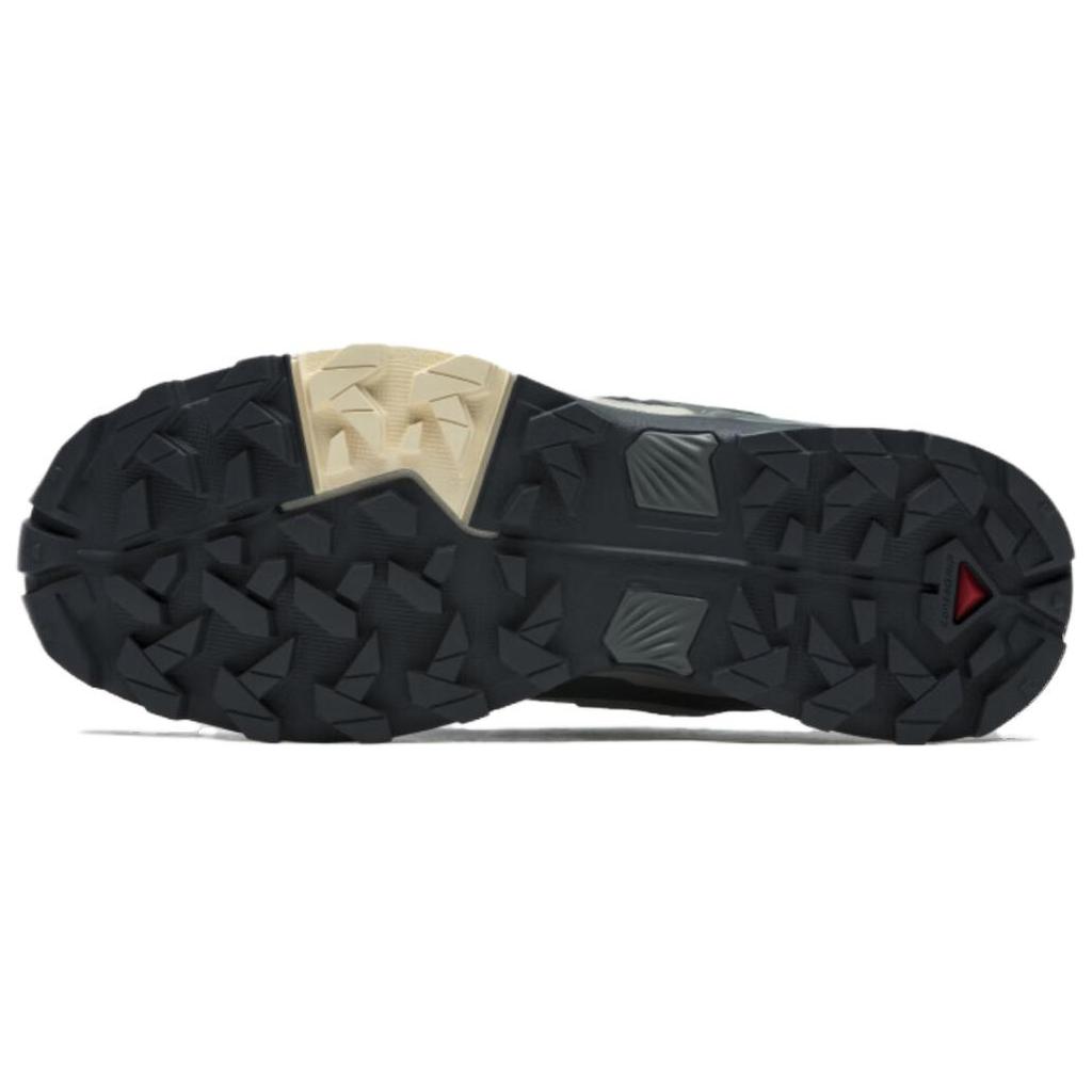 SALOMON X Ultra 5 Gtx Stylish Comfortable Slip Resistant Durable Support Low Top Hiking Shoes Women Hiking Shoes Seaweed-Green 477263