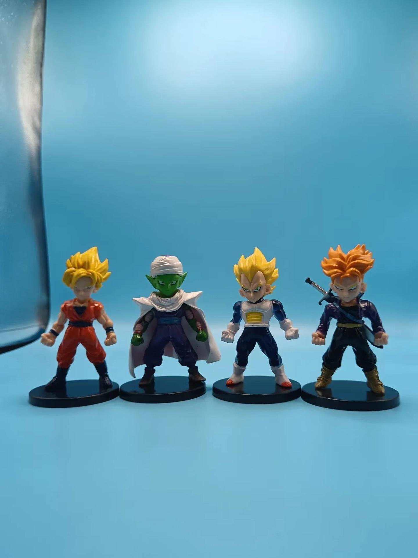 Super Saiyan Q version, Super Three Goku, Vegeta, Bick, Trunks, figure, boxed doll