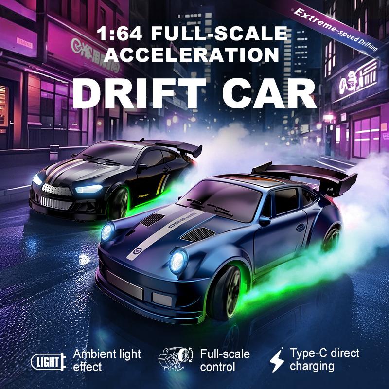 1:64 Drifting Mini Car 2.4G High Speed Drift RC Car 4WD Remote Control Car Four Wheel Drive Racing Model For kids Toy Gift