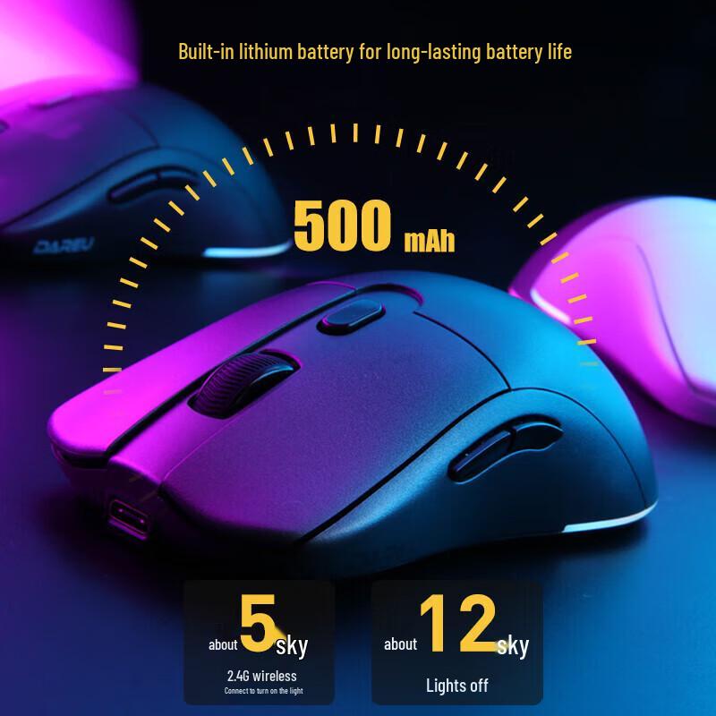 DAREU EM903 Wireless Dual-Mode Rechargeable Mouse