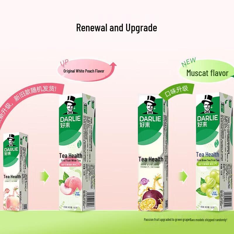 Darlie Tea Clean Green Grape Fluoride Toothpaste