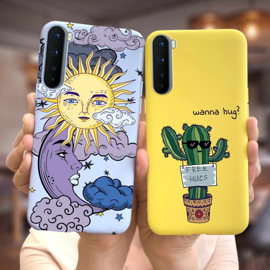 For Oneplus Nord Case AC2001 AC2003 Cute Fashion Soft Silicone Back Cover Phone Case For One Plus Nord 1+Nord Coque Fundas Capas