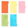 10Pcs A 5 A 6 B5 Binders Index Dividers Binders Dividers Binders Index Dividers for Travel Diary Journal