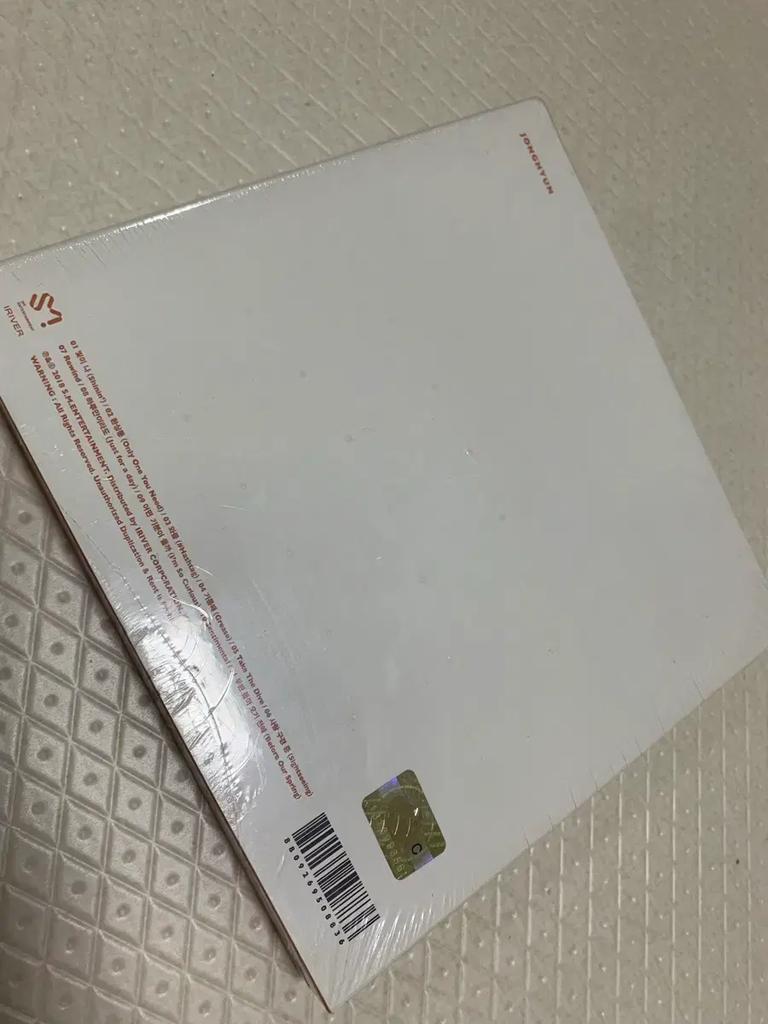 Jonghyun Poet Artist Album (Basic) Neues, ungeöffnetes Produkt