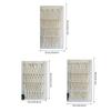 3 Layer Toy Storage Net Rack Practical Woven Hanging Shelf Convenient Plush Toys Organizer for Animal Toy Enthusiasts