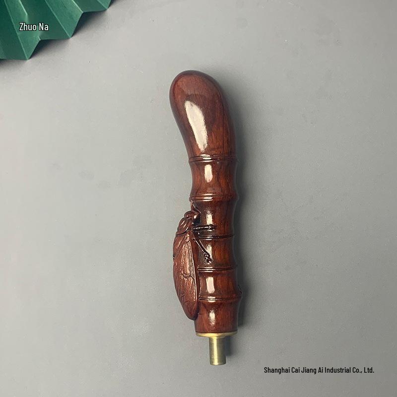 Universeller Palisander-Verschleißfester Gehstockgriff - Schweißabsorbierendes Zubehör für Ältere