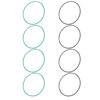 4Pcs Wheel Rim Protector Strip Scratch Resistant Stylish Look Adhesive Installation Wheel Hub Rim Gu
