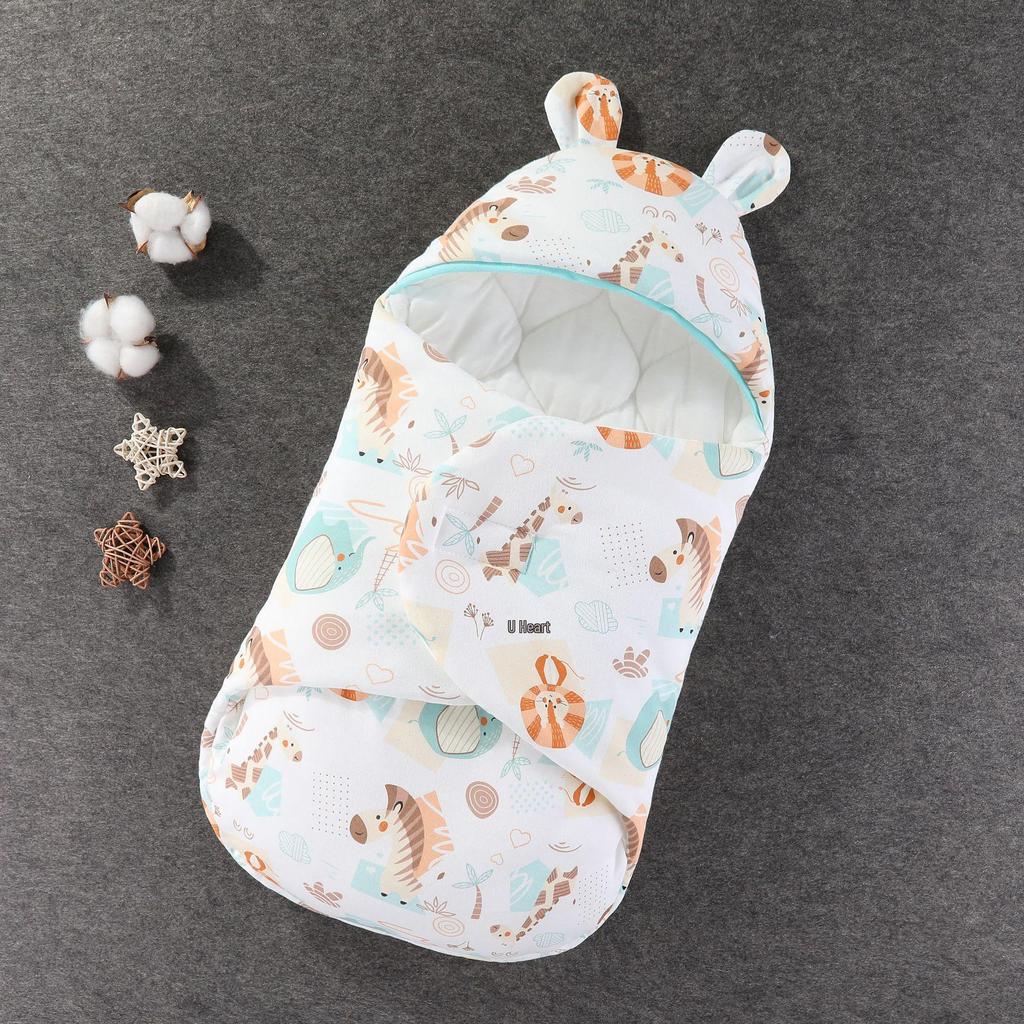 Newborn Baby Swaddle Blanket - Spring & Autumn Style Wrap for Delivery Room