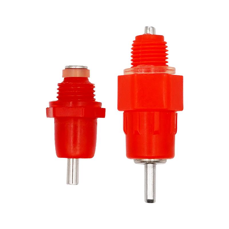 10/15/20/50 Pcs Chicken Waterer Nipple Drinkers Quail Pigeon Waterer Nipple Automatic Water Spring Type Poultry Farming Supplies