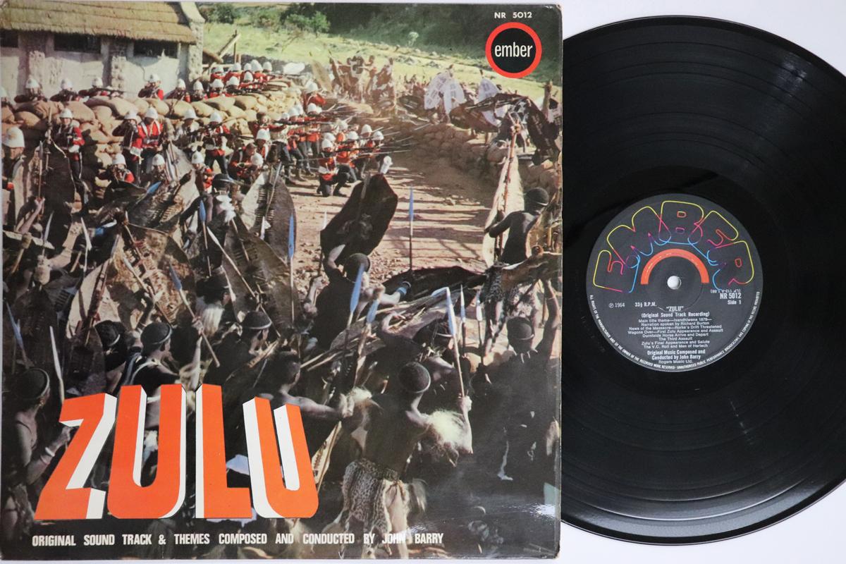 

LP Record OST JOHN BARRY Zulu NR5012 EMBER UK Soundtracks Musicals Used