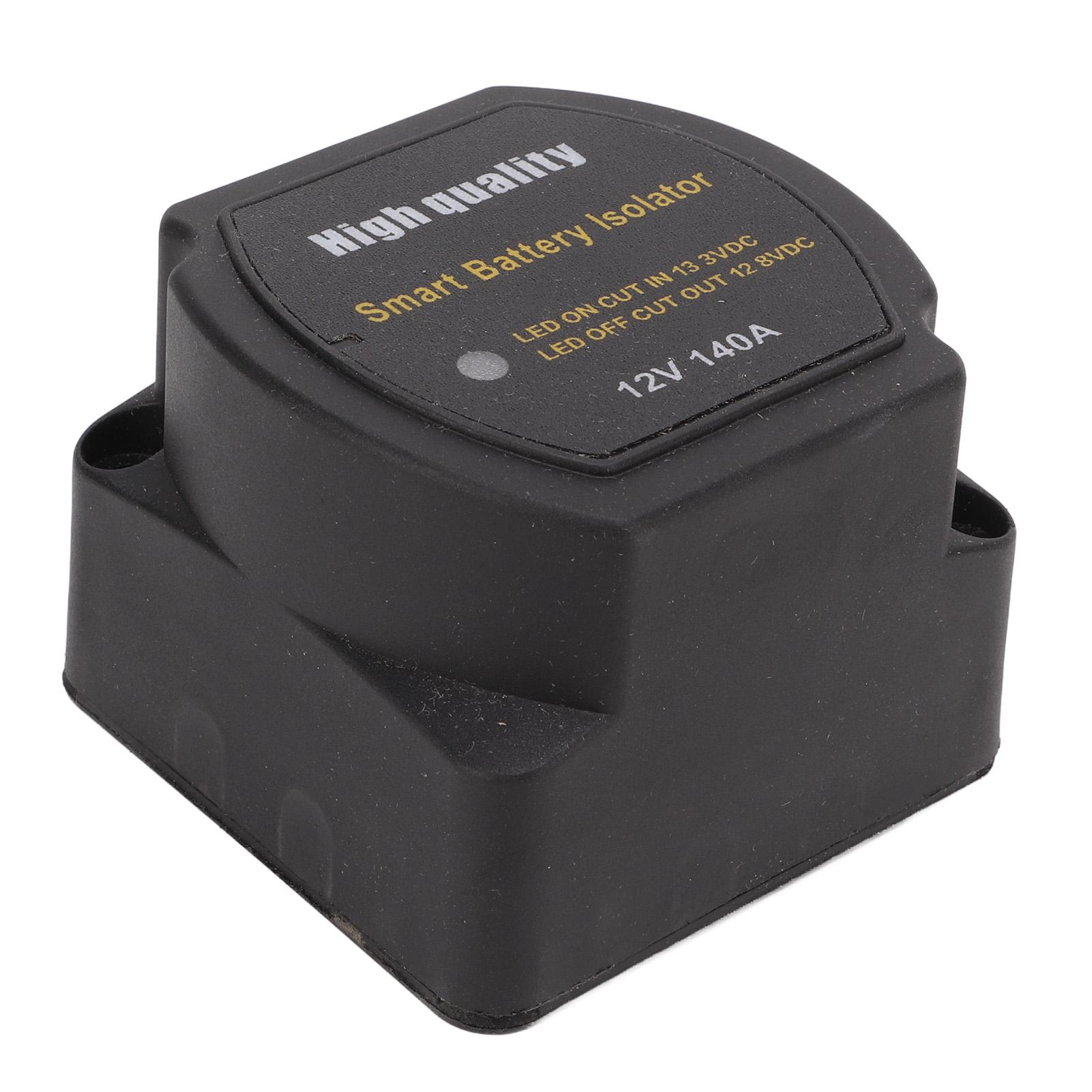 

VSR Реле чувствительное к напряжению 12В 140А IP65 Водонепроницаемое Универсальное для автомобиля, яхты, дома на колесах, квадроцикла, мотовездехода