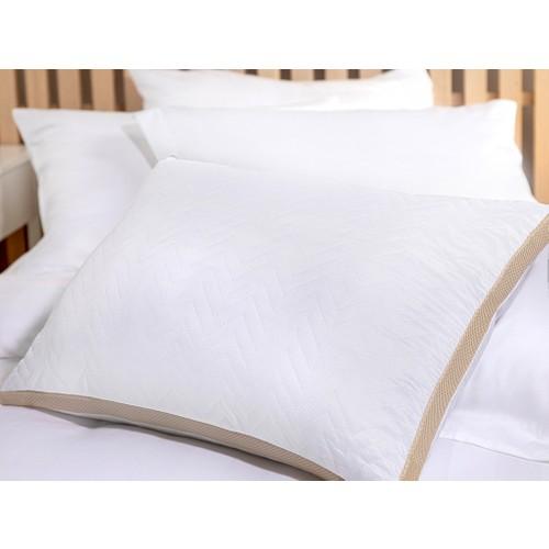 

Подушка Air Plus из микрофибры 50 x 70 см Белый – Золотой