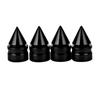 4 Pcs/lot Car Accessories Dust-proof Wheel Tires Valve Caps Motorcycle Cone Shaped for Various Models
