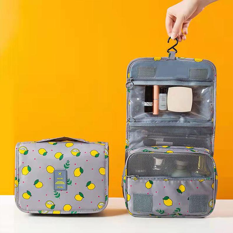 Travel Wash Bag Waterproof Large-capacity Cosmetic Bag Out Portable Storage Dry and Wet Separation Hanging Handbag
