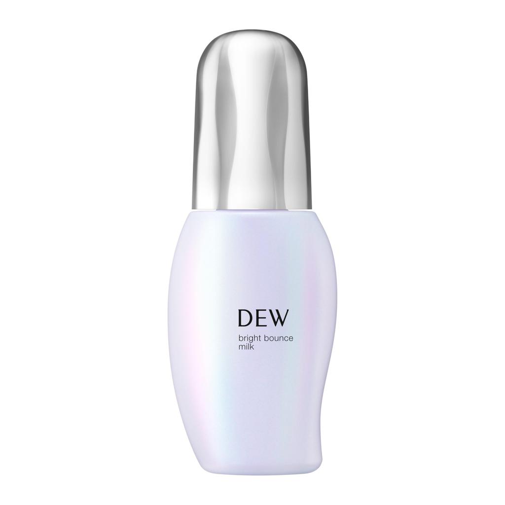 DEW Idratante al Latte Bright Bounce con Acido Ialuronico e Camomilla ET per una Pelle Idratata, Radiosa, Rimpolpata, Cura Illuminante e Antinfiammatoria