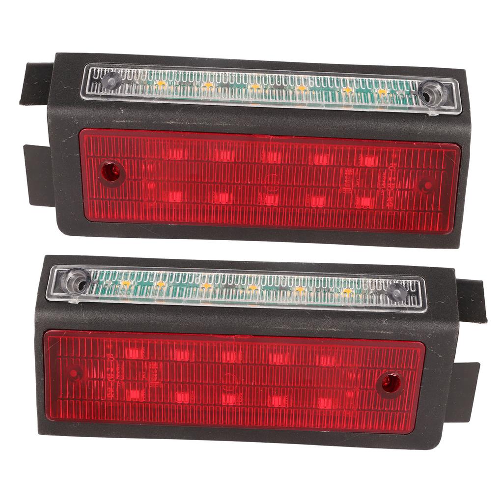 1 Pair 10in Electric Scooter Turn Signals Plastic Body Turn Light Replacement Vehicle Accessories