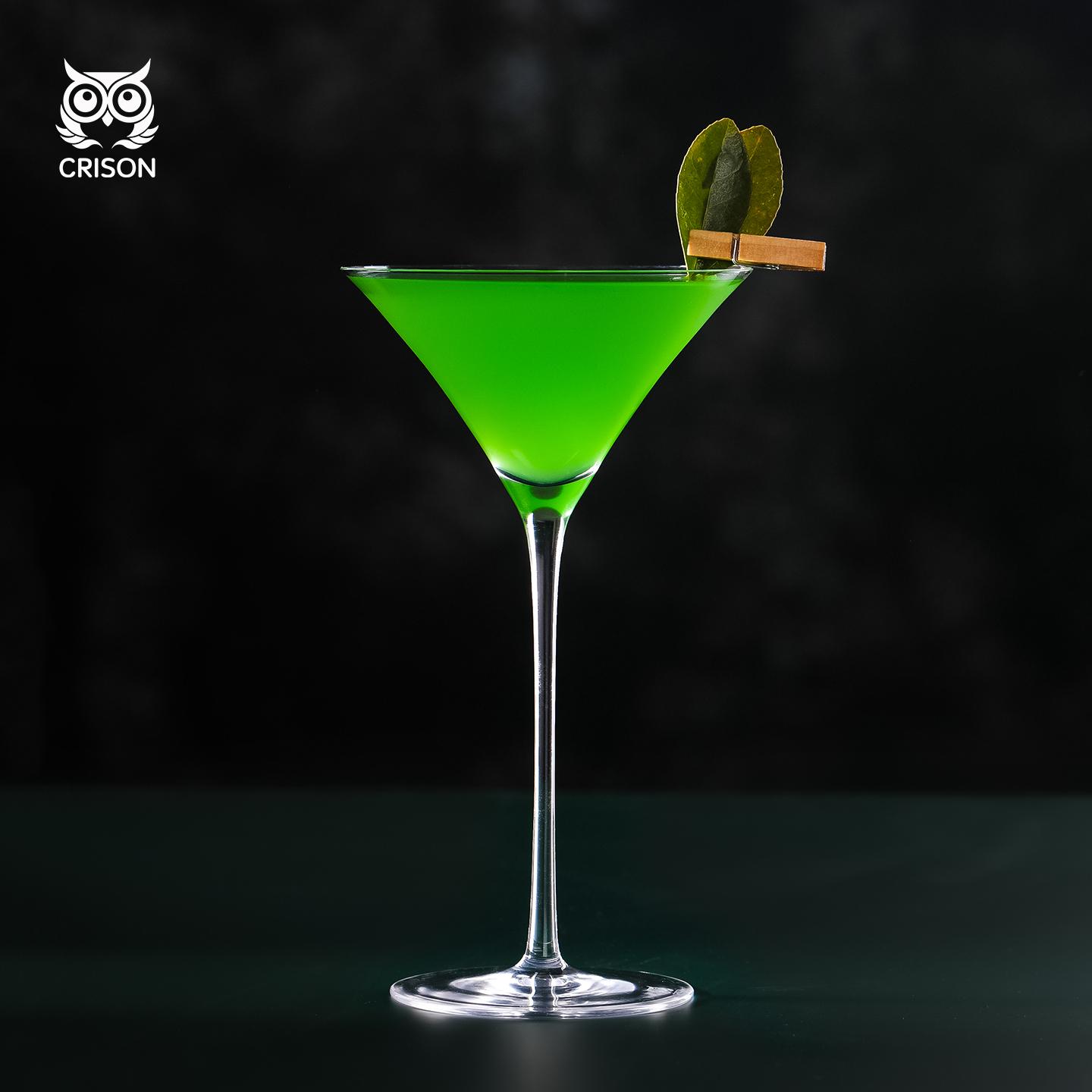 MT1801 CRISON Professional Bar Crystal Cocktail Cup/Metropolitan Martini Glass Cup/japanese-style 170ml 170ml