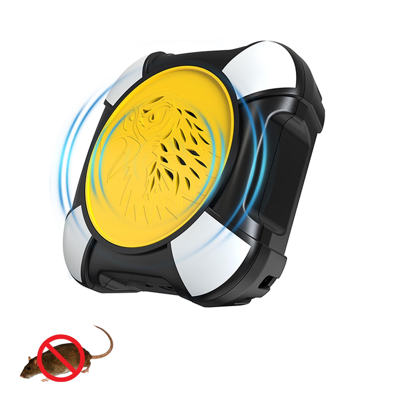 

Ультразвуковой отпугиватель мышей Эффективное покрытие 360 градусов для дома, офиса, гаража, подвала One piece