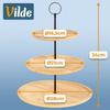 Bamboo bread basket 29x14x7.5 cm