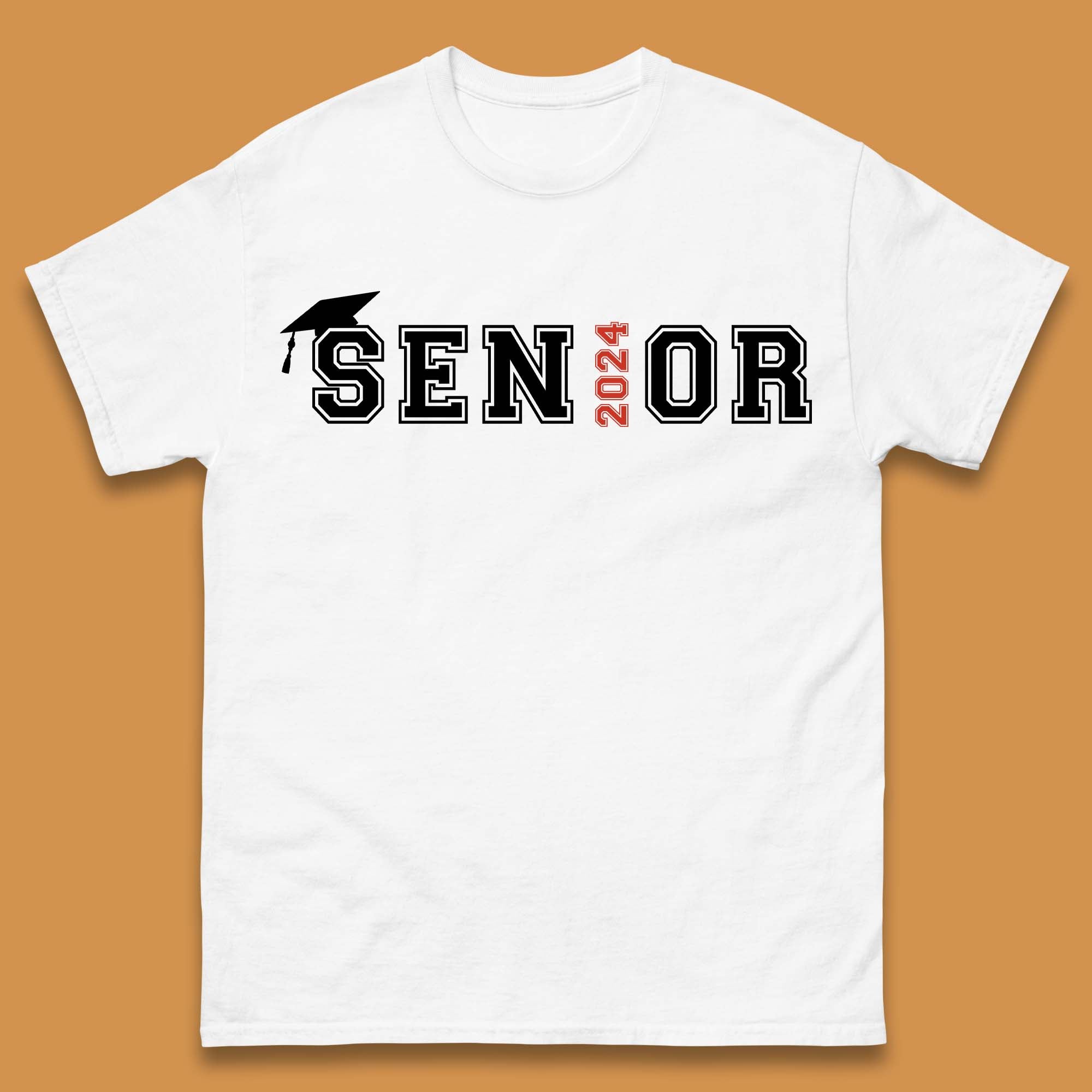 Senior 2024 Mens T-Shirt Womens Tops Tees S