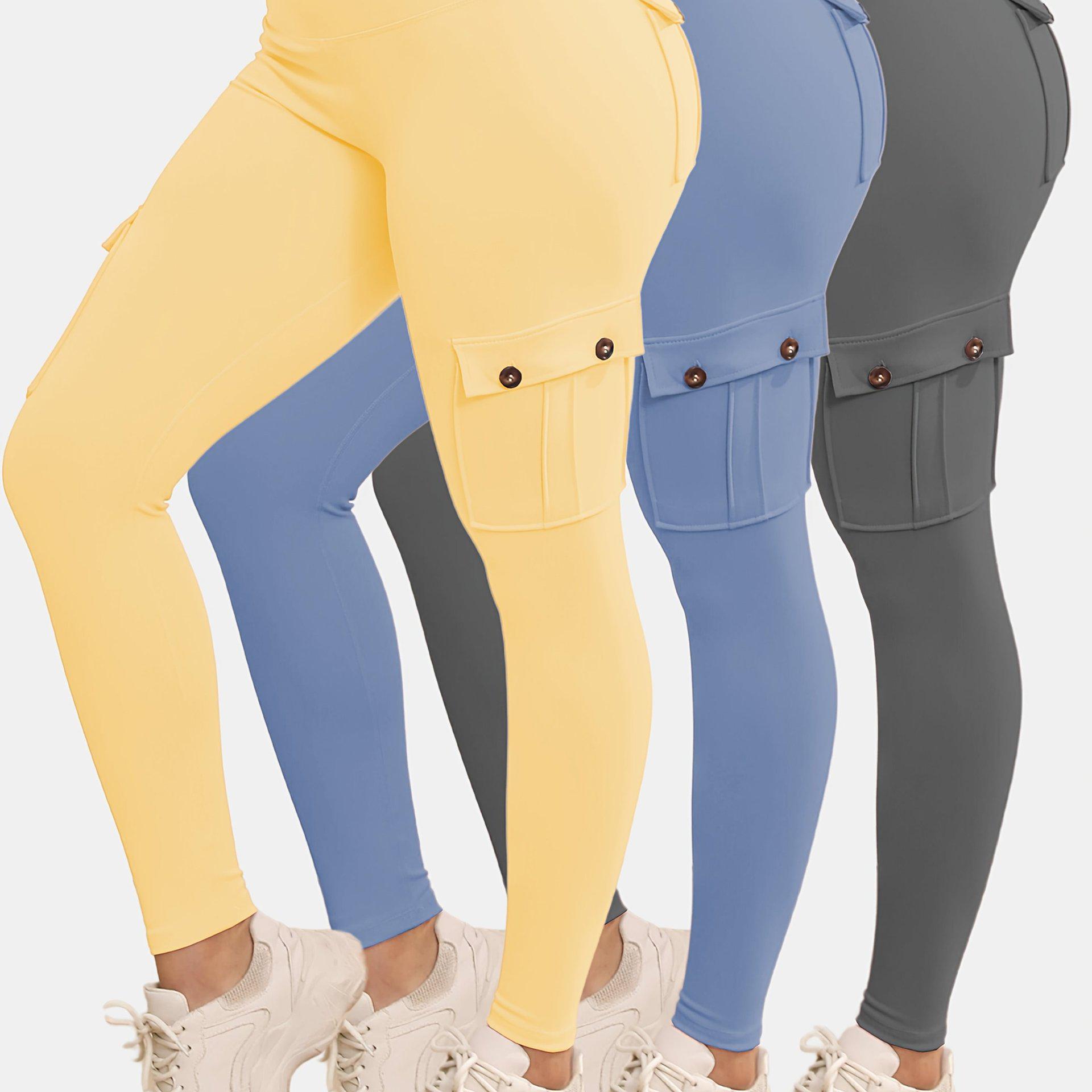 R 96604 Solid Color Tight Leggings - New Style S