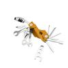 Multifunctional Bicycle Repair Tool Hex Spoke Cycling Screwdriver Wrench Tool Mountain Bike Repair Outdoor Portable Combination