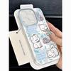 Transparent Soft Cartoon Puppy Phone Case for Apple 12/13/14/15/16 Pro Max and 15 Plus