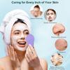 Electric Silicone Facial Cleanser Brush Sonic Vibration Skin Care Cleansing Tools Beauty Cleaning Face Scrubber Cleanser Brush