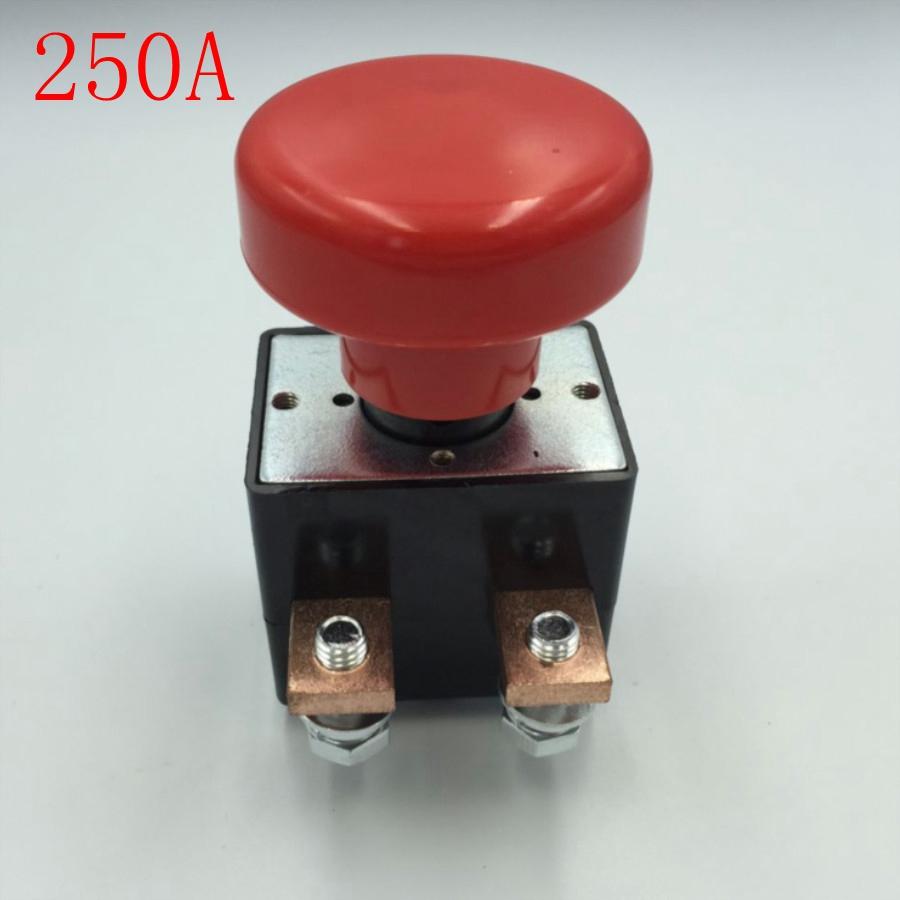 ZJK125 ( ED125 ) ZJK250 ( ED250 ) Emergency disconnecting switch push button switch 125A 250A for car automobile vehicle