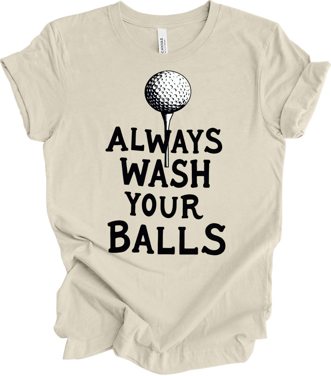 Funny Golf Humor Design – Bold Text Graphic with Playful Typography T-shirt XL