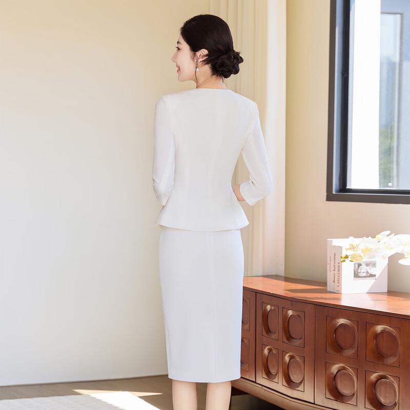 Women's Chic Summer Professional Suit Skirt Set