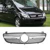 Front Bumper Grille Hood Tuning Racing Grill For W639 Viano/Vito 2006 2007 2008 2009 2010 ABS Grills