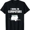 Computer Programmer Elf Funny Christmas Gift T-Shirt