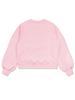 LA MAISON STUDIO Women'S Simple Logo Triangle Embroidered Puff Slim Crop Sweatshirt Pink (Fce3Ts505W)