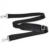Computer Bag Strap Nylon For Men's Handbag Briefcase Crossbody Shoulder Belts Adjustable Long Bands Black