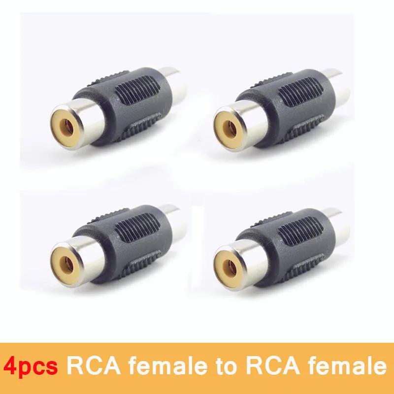 4Pin M12 Aviation Head Male/Female To RCA DC  Male Female Connector Cable Plug Cord Converter For Car Rear Camera Monitor