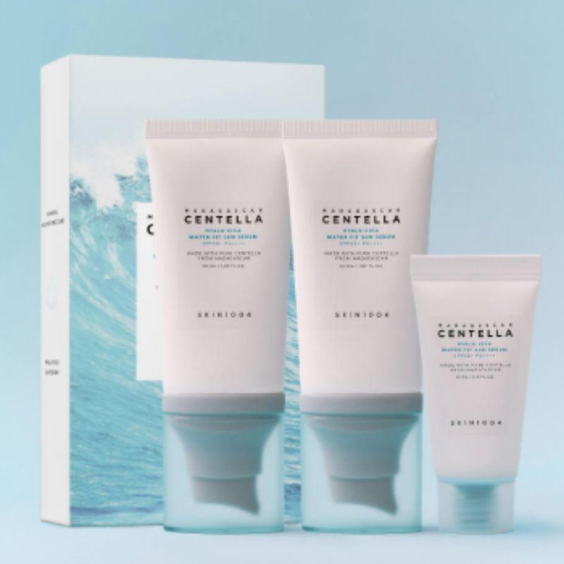 

SKIN1004 Madagascar Centella Hyalu-Cica Water-Fit Sun Serum SPF50+ PA++++ 50ml x2 + 15ml
