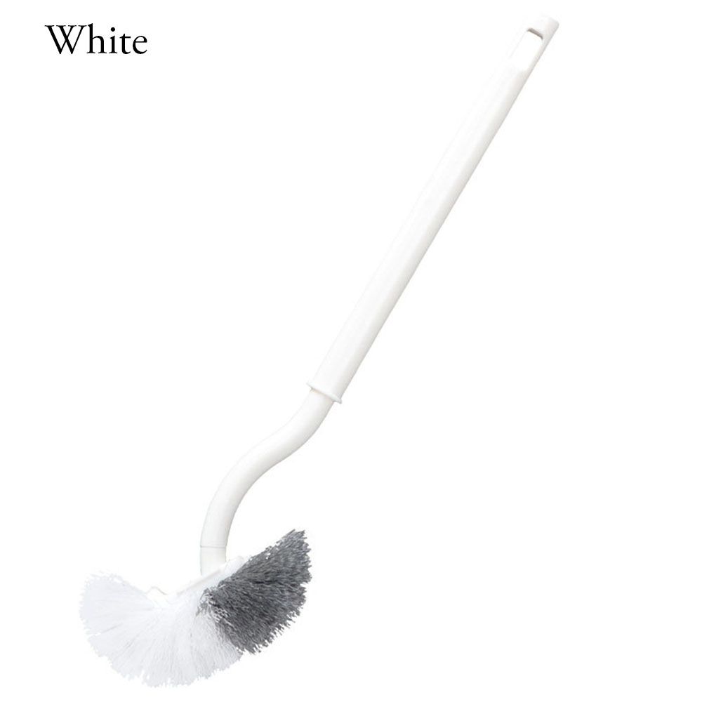 Wall-Mounted Curved Creative No Dead Angle Curved Toilet Brush Cleaning Curved Brushes Clean Brushes Long-Handled Toilet Brush