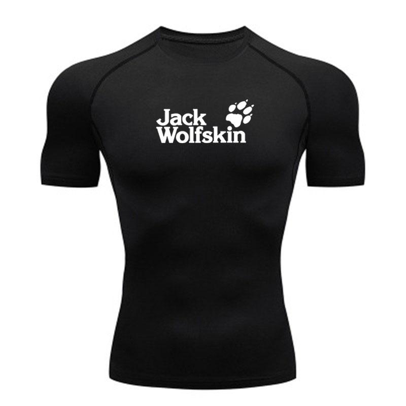 Men's Compression Athletic T-shirt, Breathable Quick Dry Sho