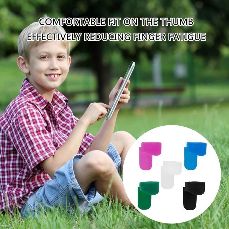 Soft Colorful Silicone Thumb Protectors Clarinet Finger Rest Cushion Finger Holder Clarinet Thumb Rest Pad Protector