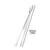 10/12Inch Food Tweezer With Hook Non-Slip Barbecue Grill Tongs Multifunctional Stainless Steel BBQ Steak Clip