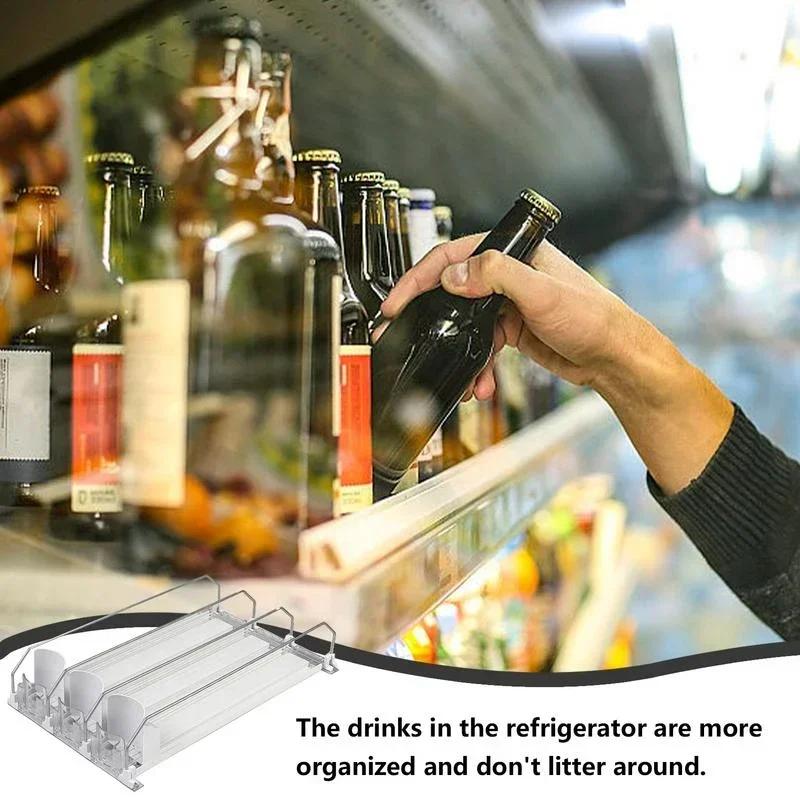 Automatic Drink Dispenser Drink Boosters Beer Beverage Cola Soda Holders Beverage Rack for Freezer Countertop and Supermarkets