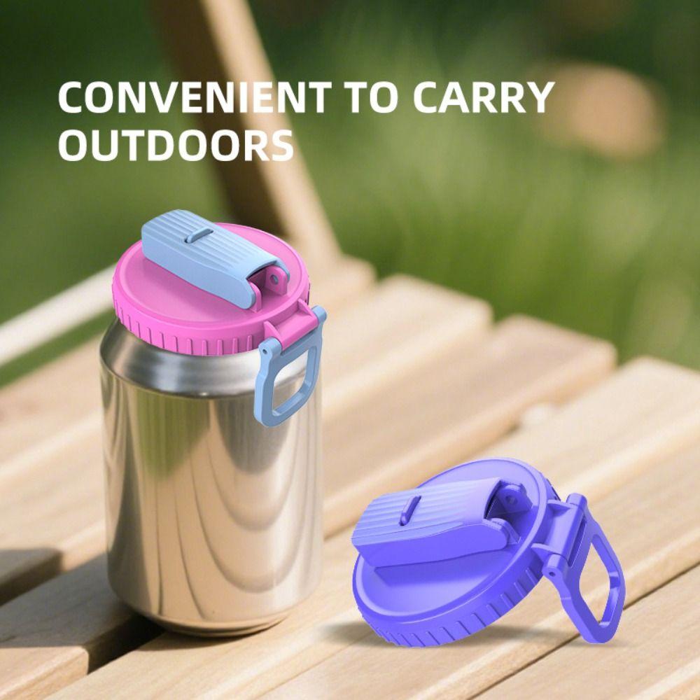With Straw Straws Soda Can Covers Reusable Tank Cover New Outdoor Cola Cover  Canned Beverage
