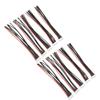 10PCS 6S Balance Plug Extension Cable DIY Tear Resistant Insulation Lithium Battery Balance Charging Cable 5.9in